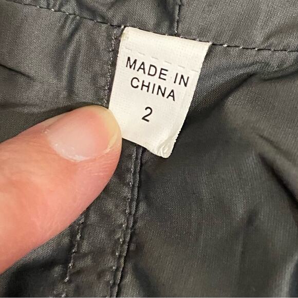 Chico’s Reversible White With Black Stripes Or Solid Black Jacket, Size 2/Medium - Picture 12 of 15